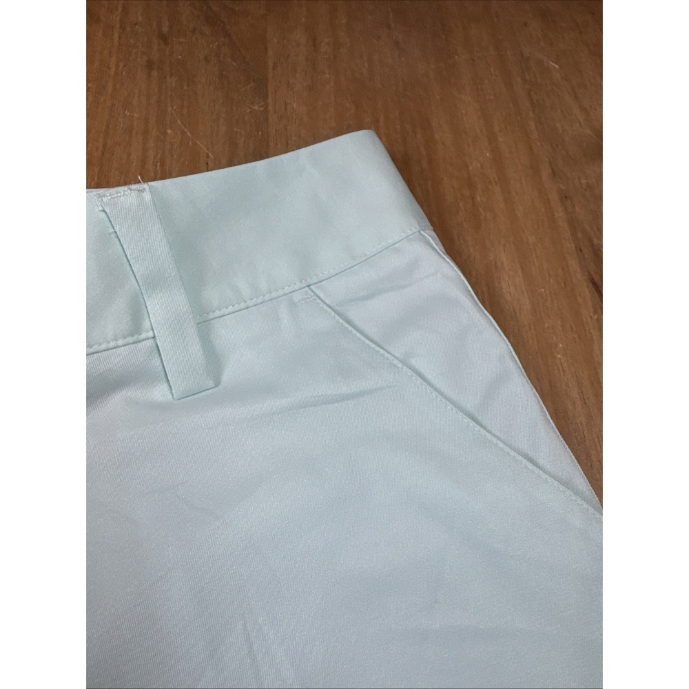 SOLD NWT Adidas Climalite Bermuda Golf Shorts Women's 4 Fresh Green 10" Inseam - Picture 5 of 13